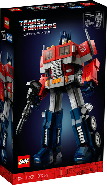 Lego 10302 Ikony Optimus Prime