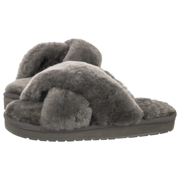 Dámské boty Nazouváky Emu Australia Kendall Comfort W13236 Šedé