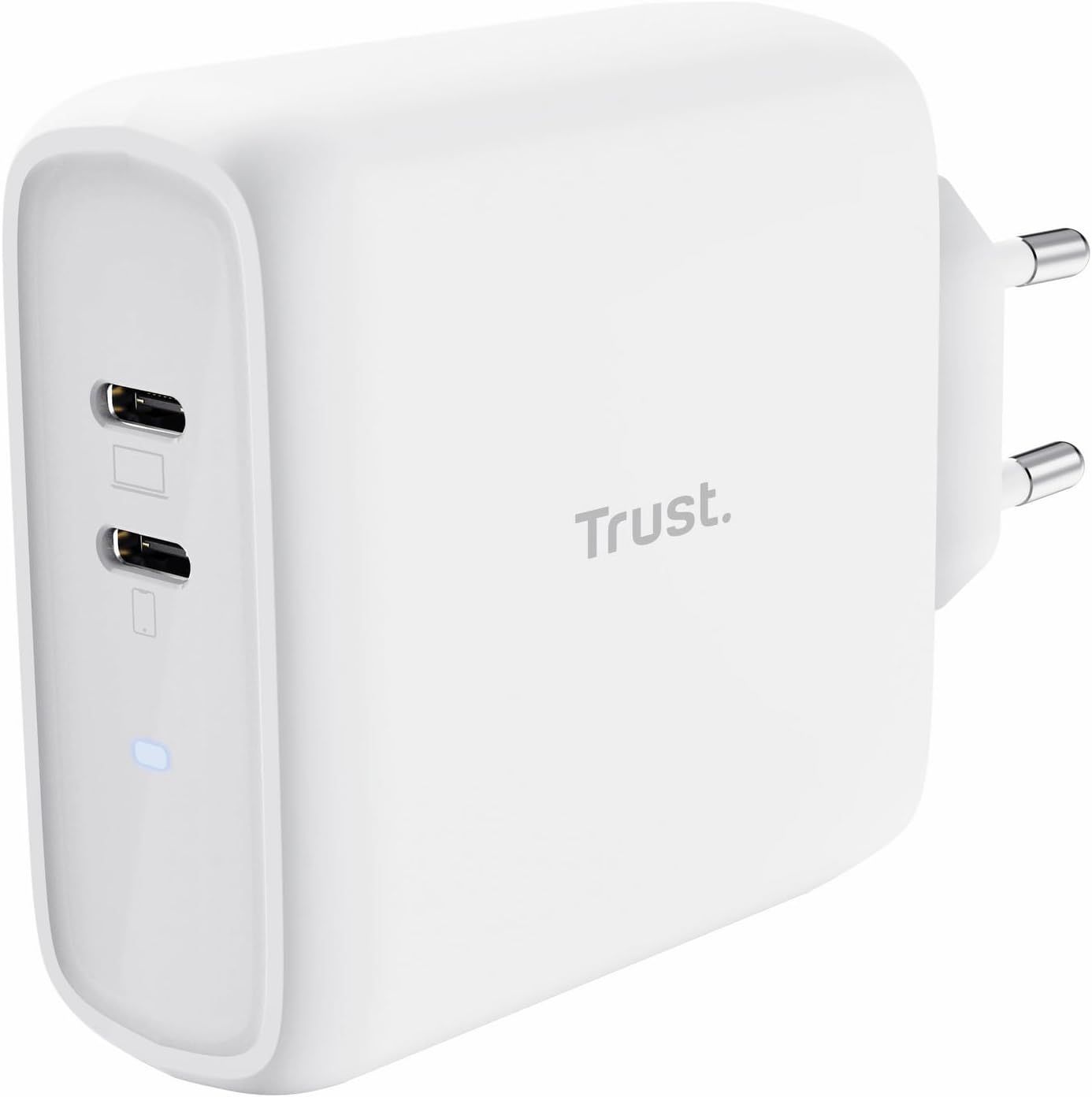 2 x Trust 25381 nabíjačka 65 W 2x Usb-c rýchly napájací zdroj Maxo