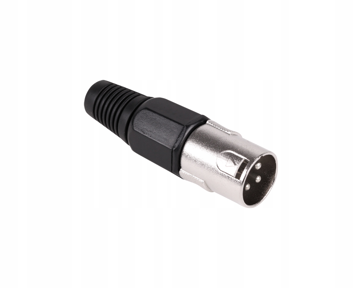 

Wtyk Xlr 3pin męski metal Hq Canon Końcówka Audio