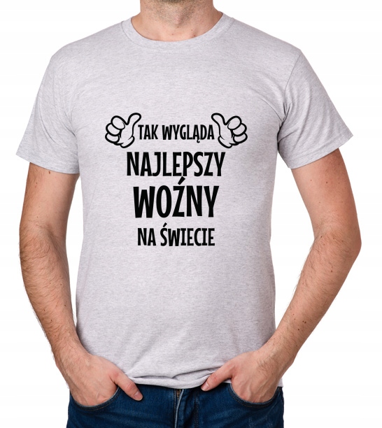 

koszulka Najlepszy Woźny prezent