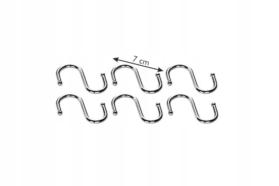 HACZYKI RELINGI METALOWE MONTI TESCOMA 6SZT Marka inna