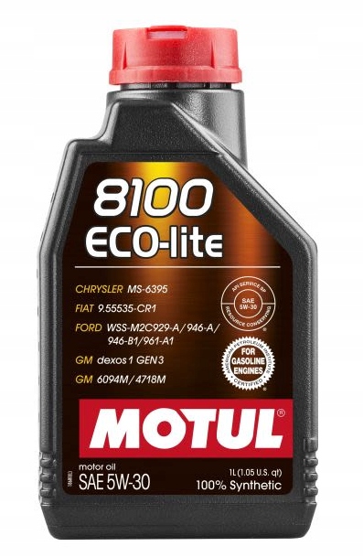 

Motul 8100 Eco-lite 5W30 1L Gm DEXOS1 GEN2 GEN3
