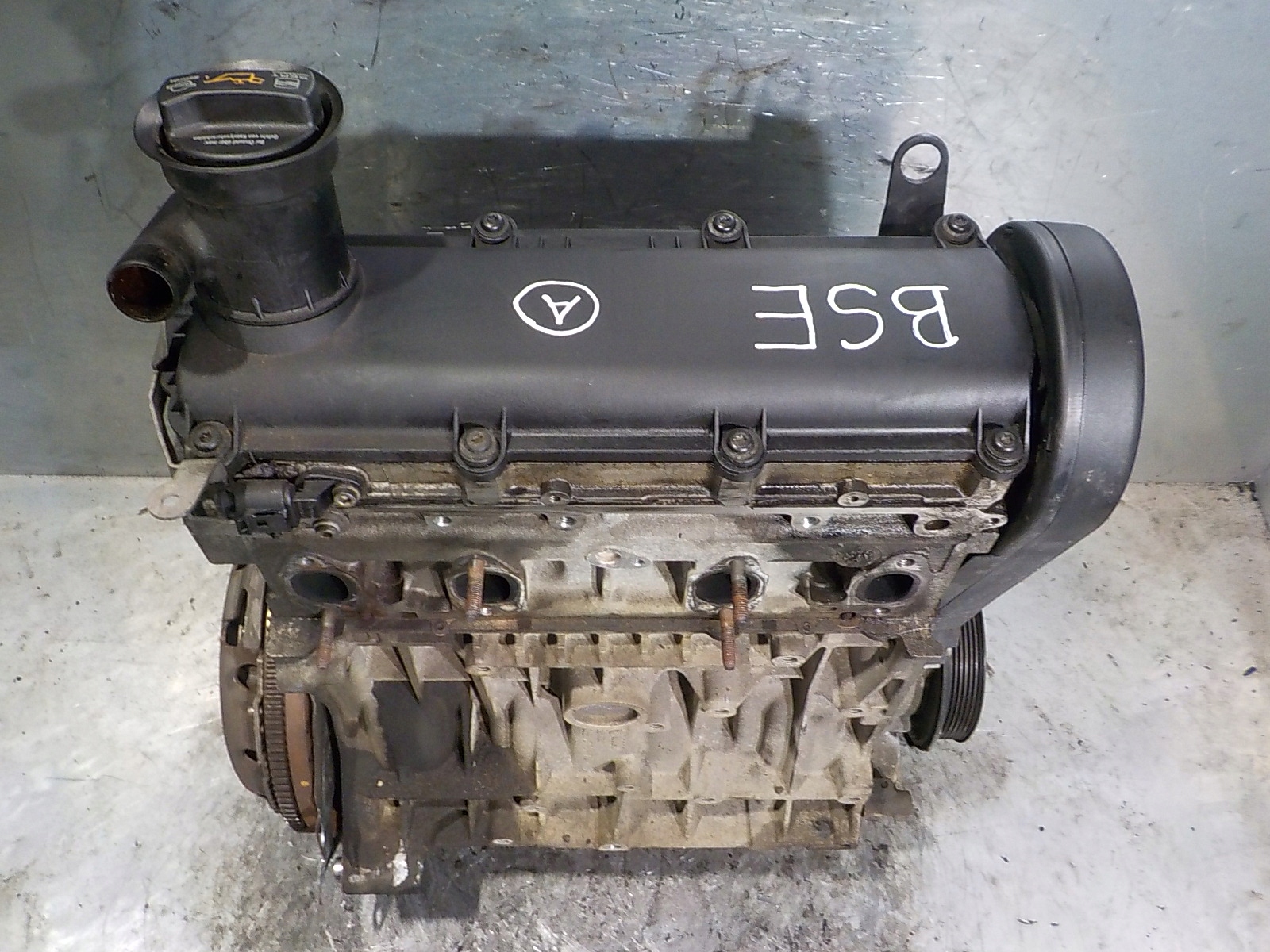 VW GOLF V AUDI A3 8P SEAT LEON engine 1.6 8V BSE PRZEBIEG 118 TYS