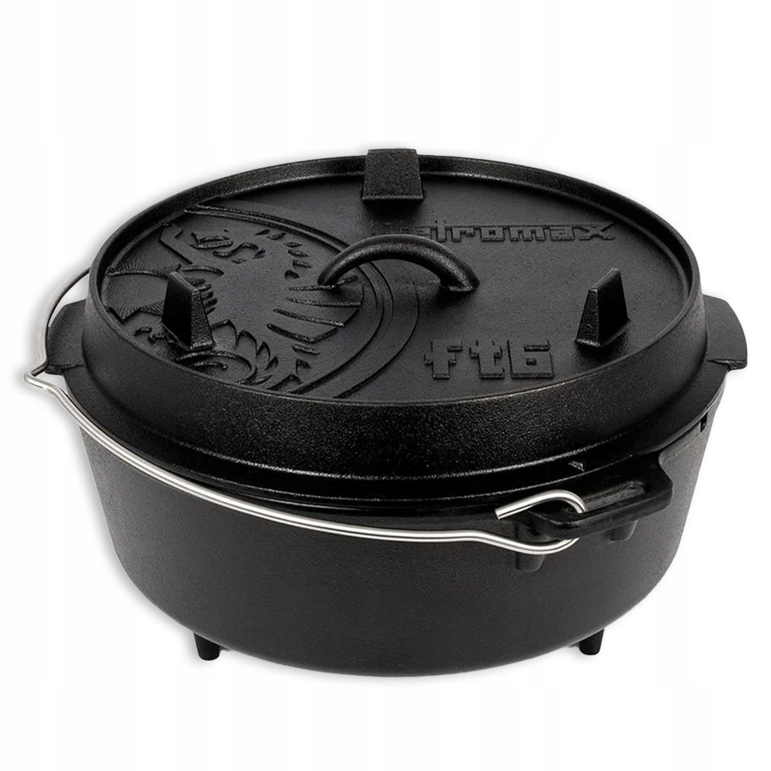 Liatinový kotlík Petromax Dutch Oven s nožičkami 5,5 L