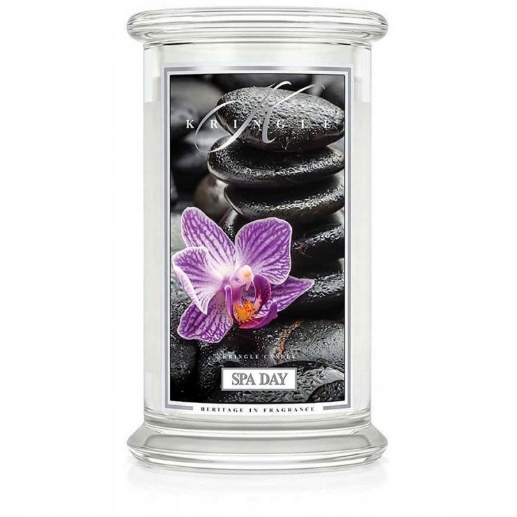 Spa day – Kringle Candle – velká svíčka se dvěma knoty (624 g)