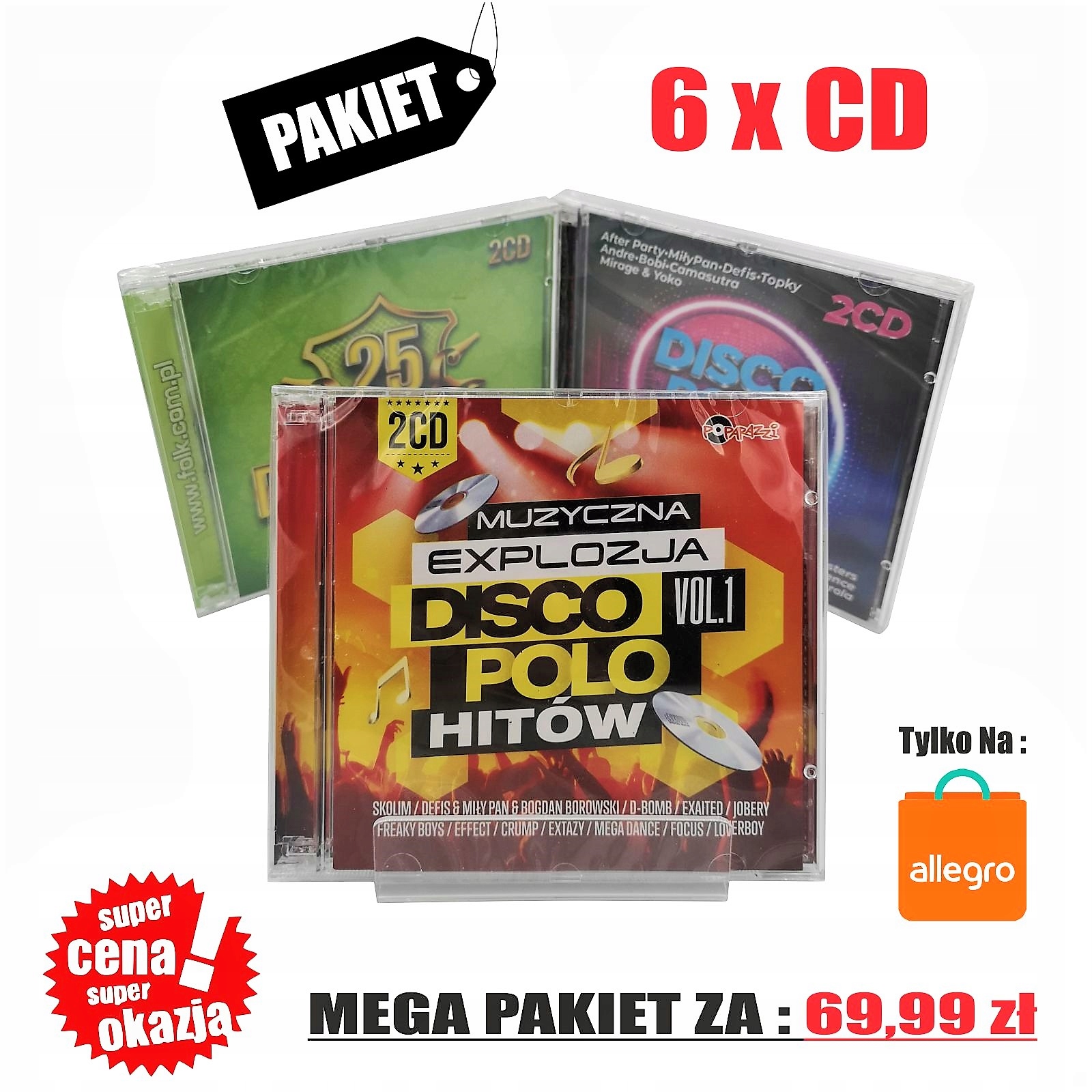 

Disco Polo 2022 6 X CD Etui