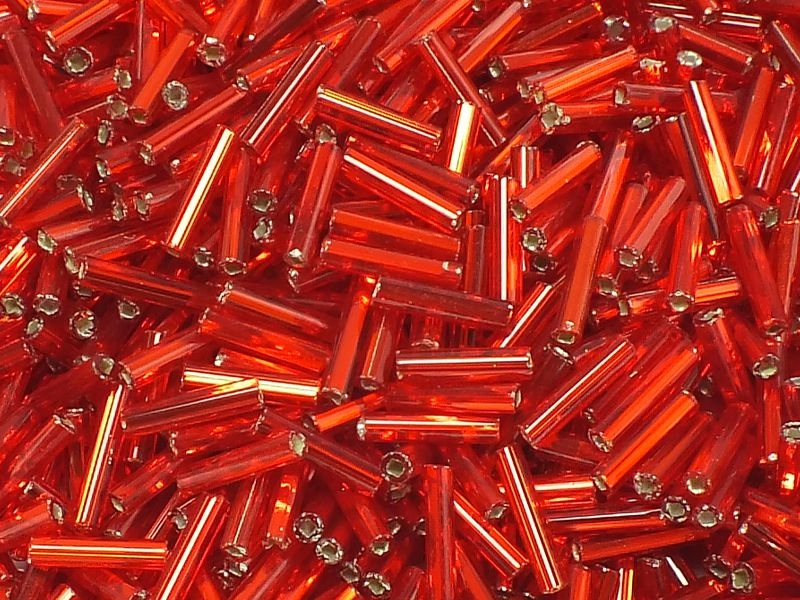 Preciosa Bugle 4-Silver-Ld Lt Siam Ruby SH-20g