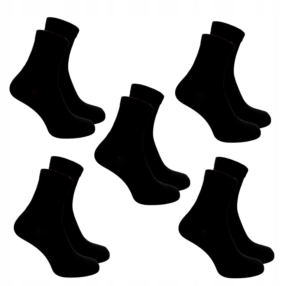 

Skarpety Damskie Wysokie Naturalny Bambus 5PAK