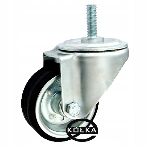 KOŁO KÓŁKO SKRĘTNE fi.80mm W OBUDOWIE Z TRZPIENIEM