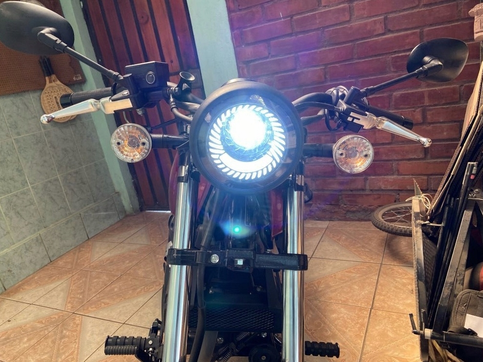 REFLEKTOR LAMPA 6,5″ MOTOCYKL BOBBER CHOPPER RETRO EAN (GTIN) 7330394727898