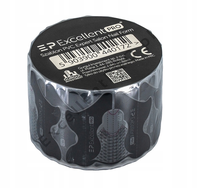Excellent Pro Šablona Pvc Expert salon nail form 500 kusů
