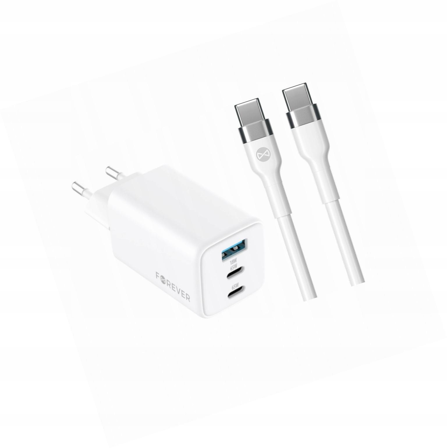 Szybka ładowarka GaN 65W z długim kablem 2m do Xiaomi Redmi Note 14 5G