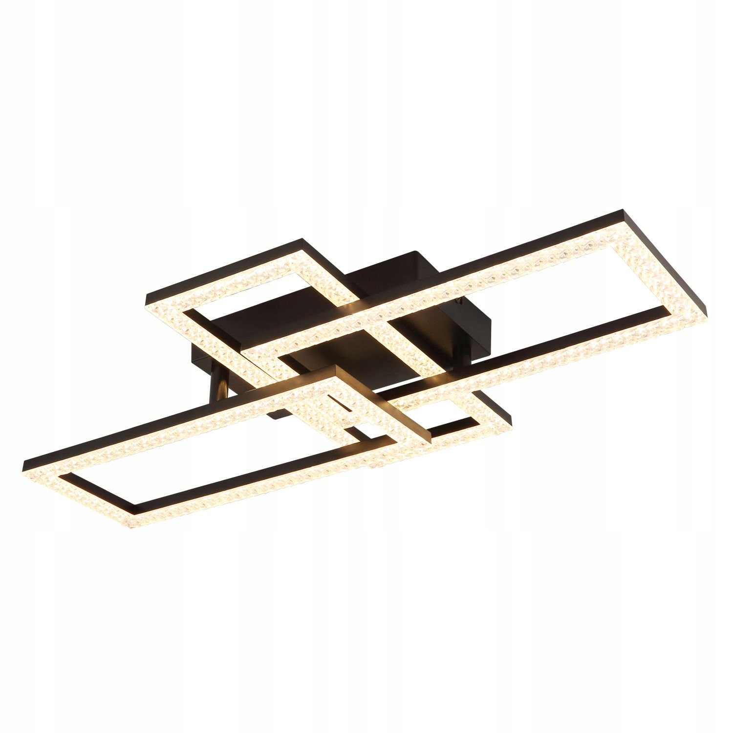 Led stropná lampa 24W čierna Sapena Globo 67328-24