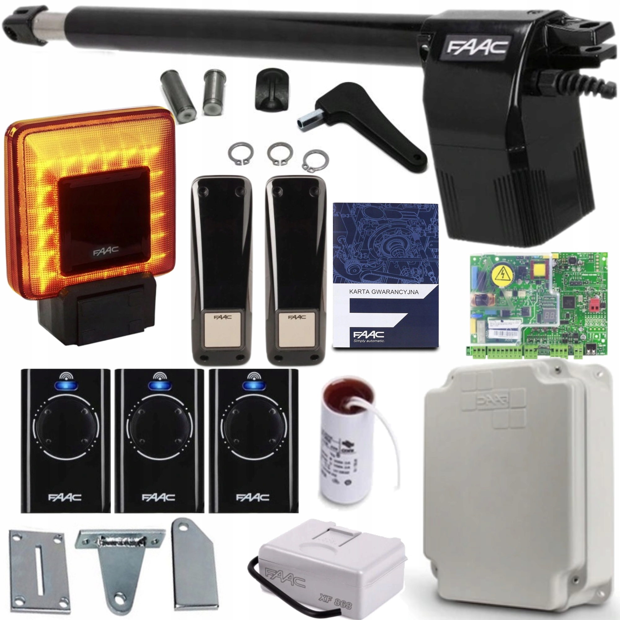 Pohon pro jednokřídlou bránu Faac 414 Long 4 m