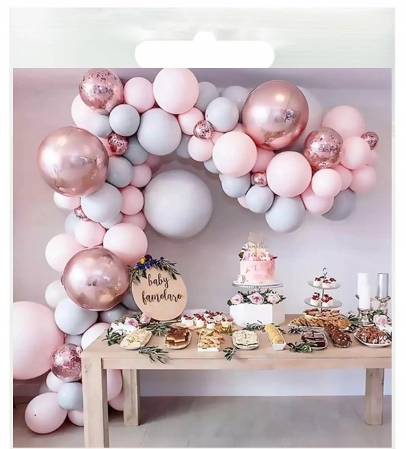 

Girlanda balonowa Rose Gold idealna na G40