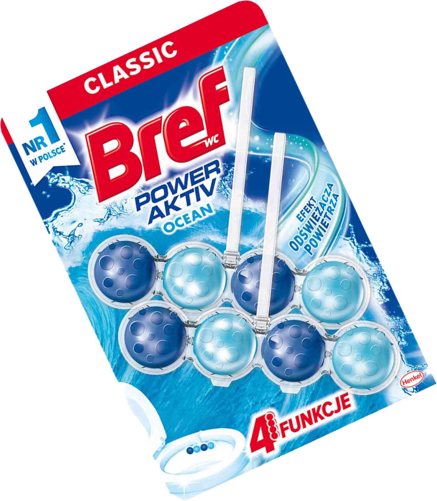 

Bref Wc Power Activ 50 g X 2 Kulki Ocean -duopack