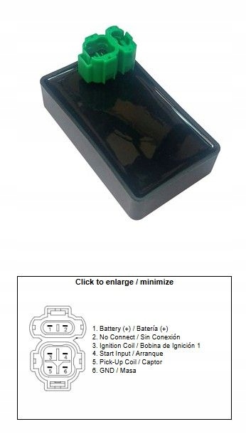 Modul Zapaľovania CDI Honda Nx 650 Dominator 88-91 (30410-MN9-791; 30410-MN