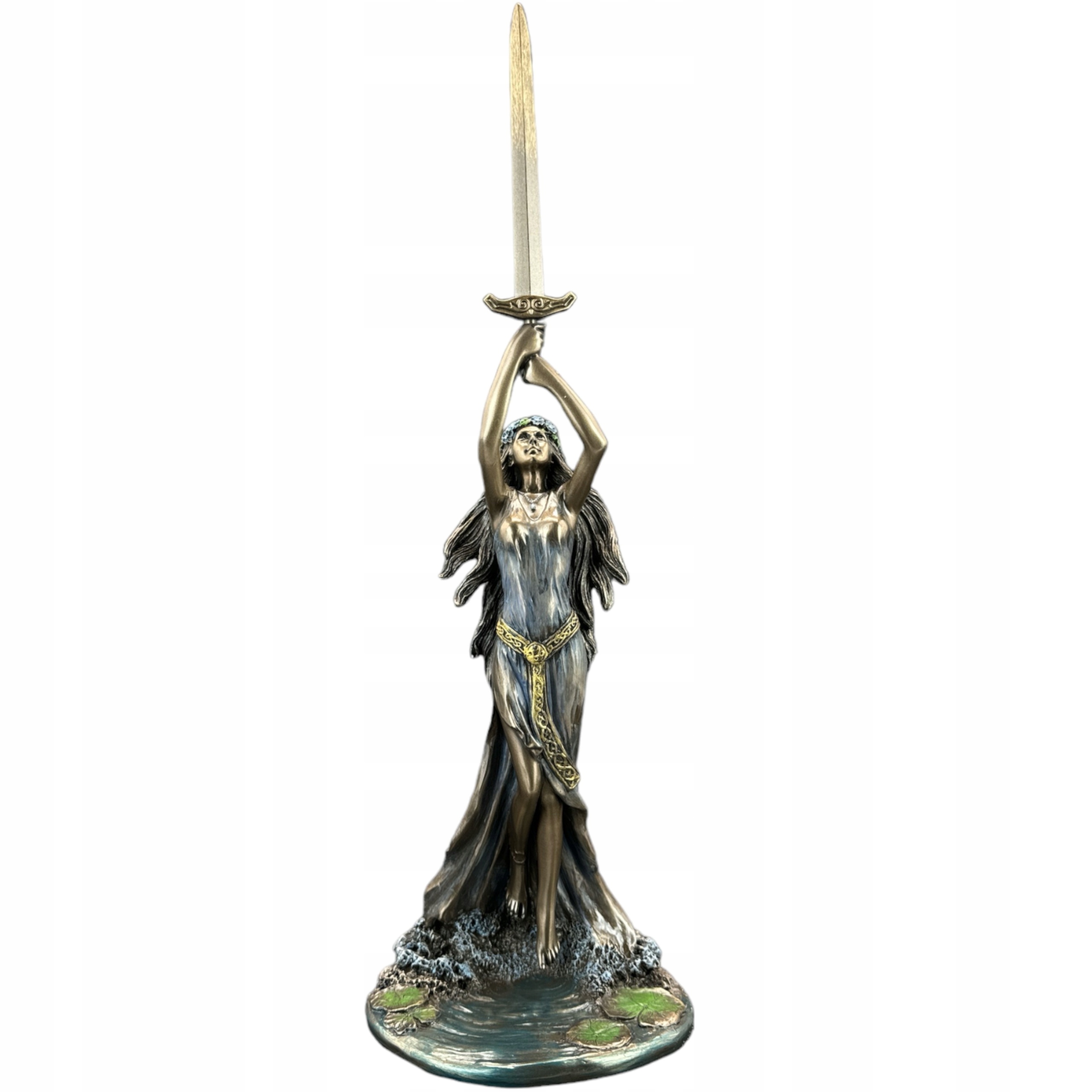Figurka Socha Soška Pani Jeziora S Excaliburom Veronese WU78070A4