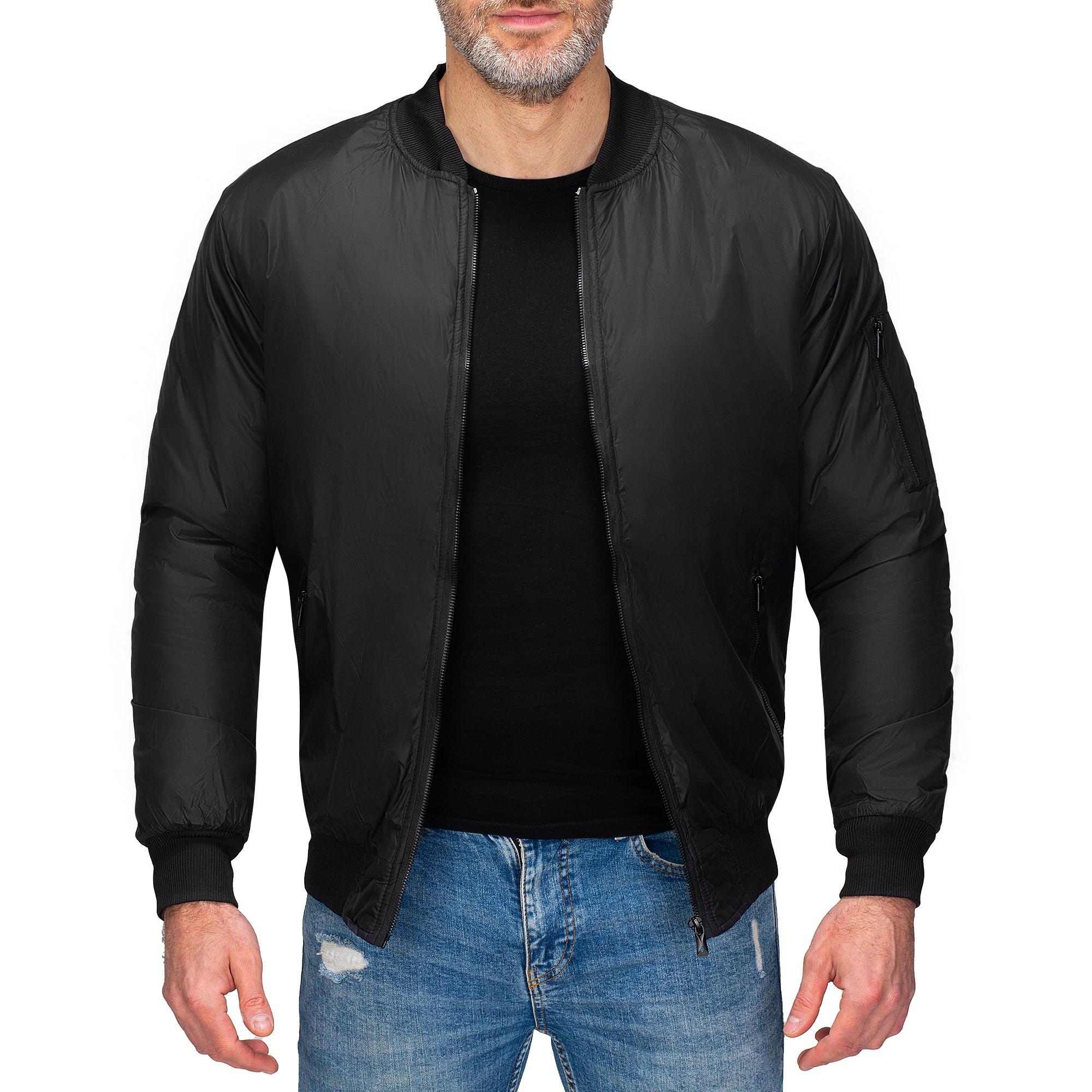 AK95 roz. XL KURTKA WIOSENNA MĘSKA BOMBER Długość do bioder