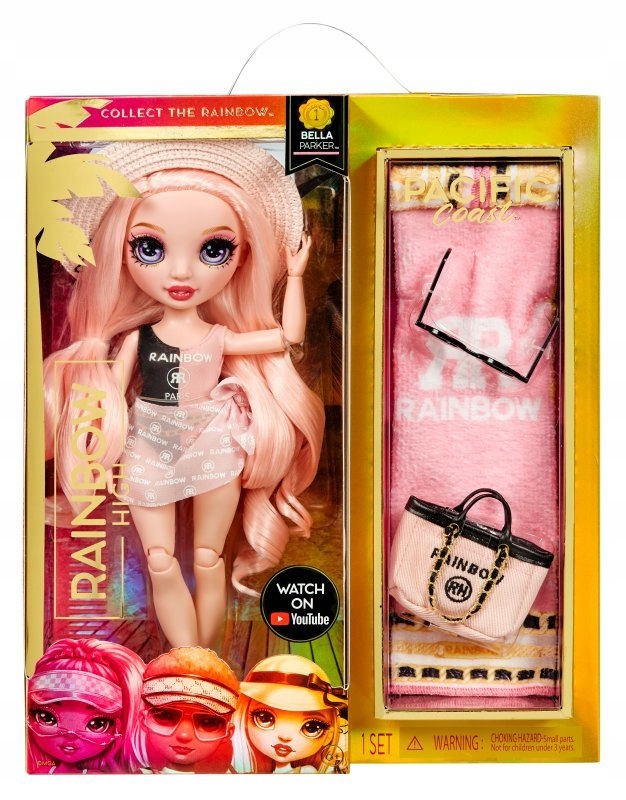 

Lalka Rainbow High Pacific Coast Bella Parker