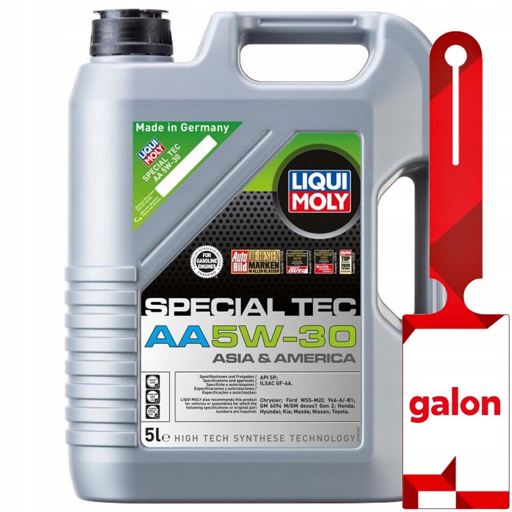 

Liqui Moly Special Tec Aa 5w30 5L 20793 Ford Usa