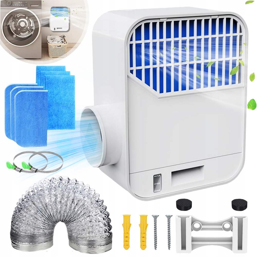 Zestaw Wentylacyjny Suszarki Wewnętrznej Do Suszarek Elektrycznych, Z Wężem