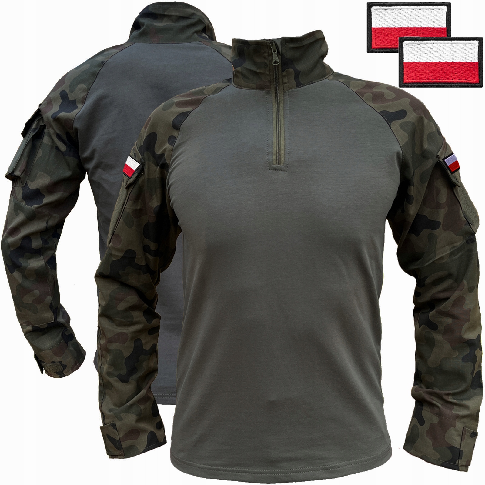 Bluza Wojskowa Combat shirt moro Taktyczna wz.93 Bawełna Grom roz. S