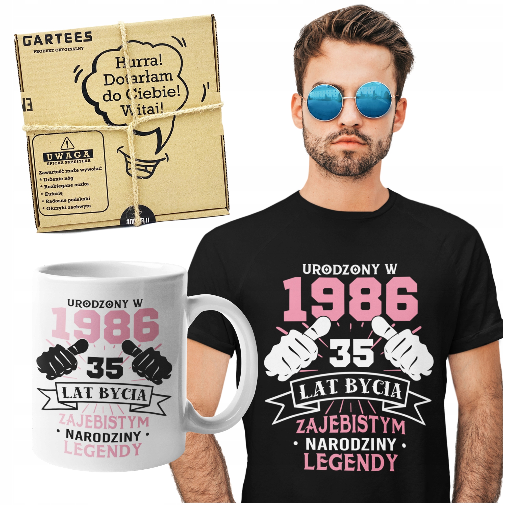 

T-shirt Prezent Kubek 1986 Uro Narodziny Legendy