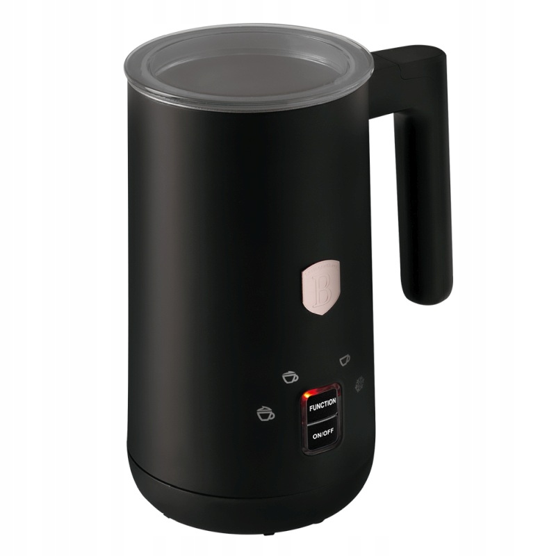 Berlingerhaus Napěňovač mléka elektrický Matte Black Collection BH-9574