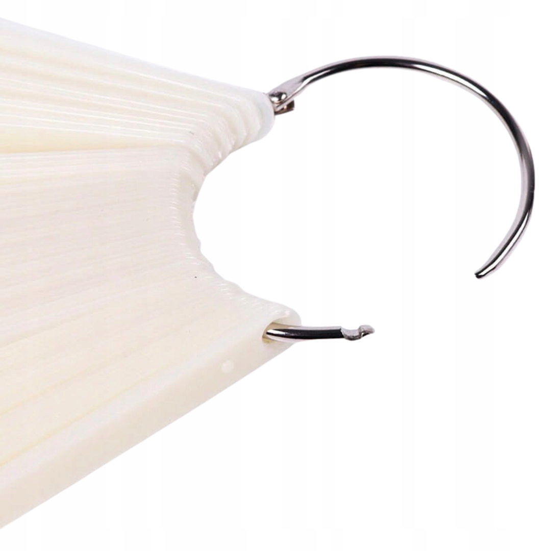 Wzornik Wachlarz MIGDAŁKI MLECZNY 50 Tipsów SEOL Marka SEOL COSMETICS