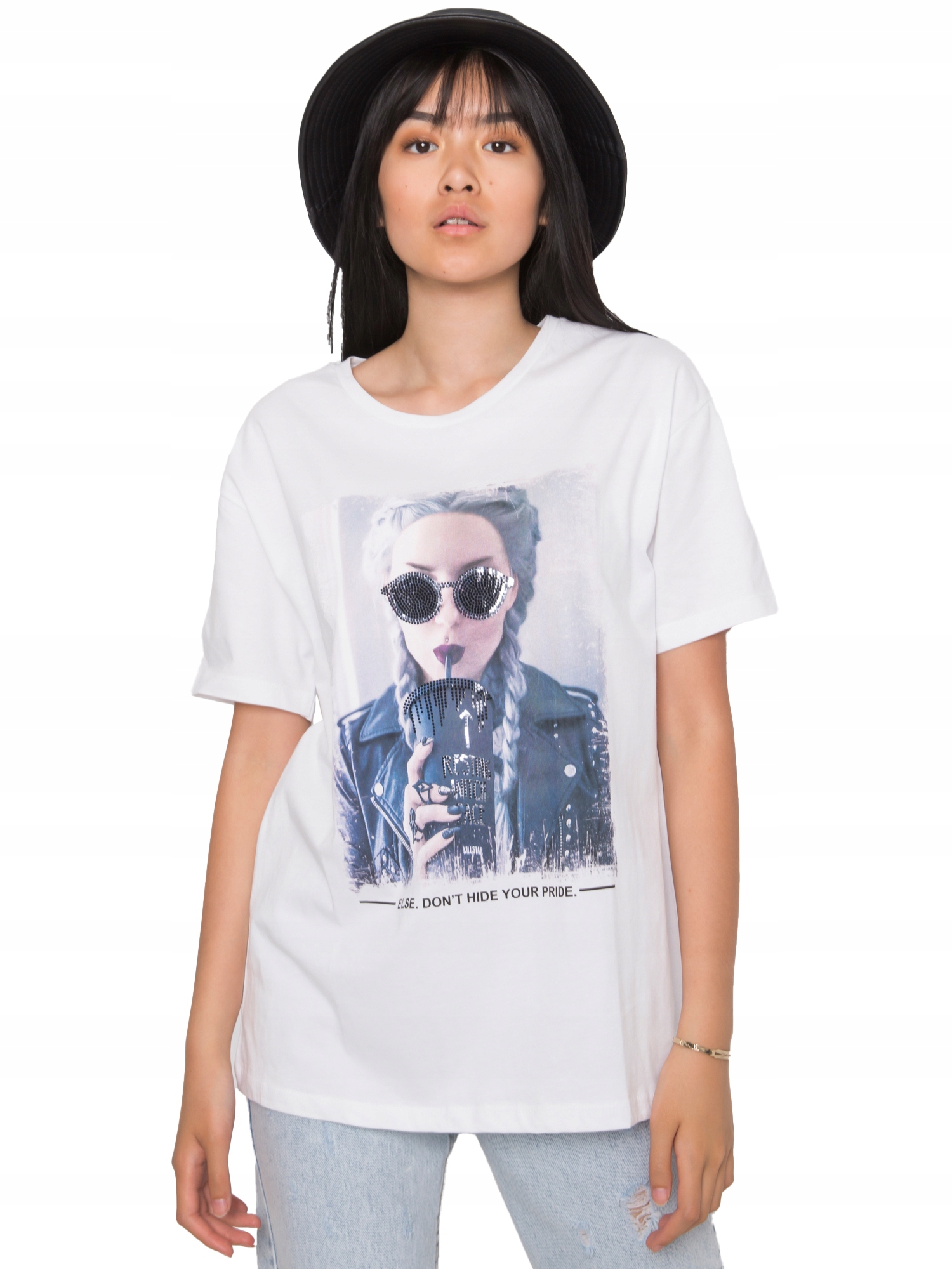 

Koszulka Damska T-shirt Z Nadrukiem - M