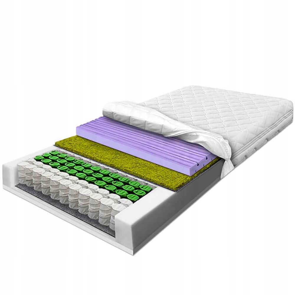 Taštičkový matrac 90x200, masážny, morská tráva 25 cm