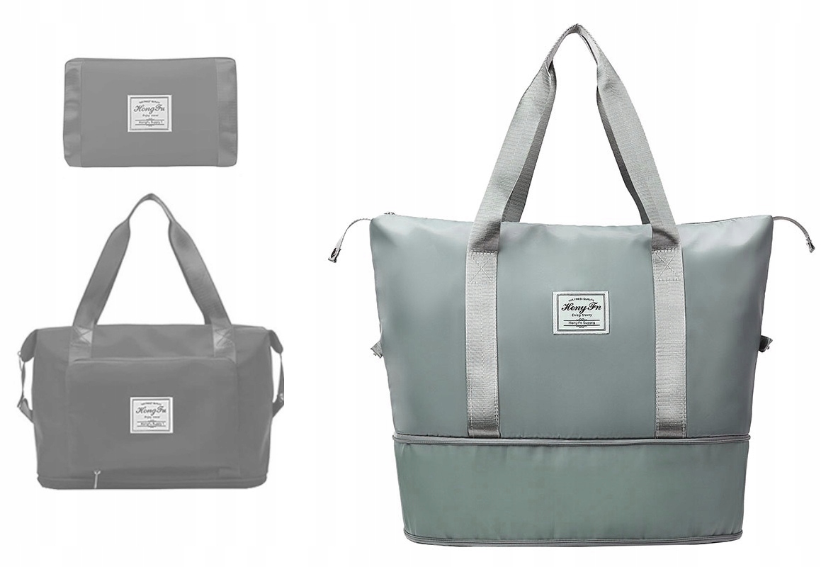 БОЛЬШАЯ СПОРТИВНАЯ ДОРОЖНАЯ СКЛАДНАЯ ВОДОНЕПРОНИЦАЕМАЯ СУМКА