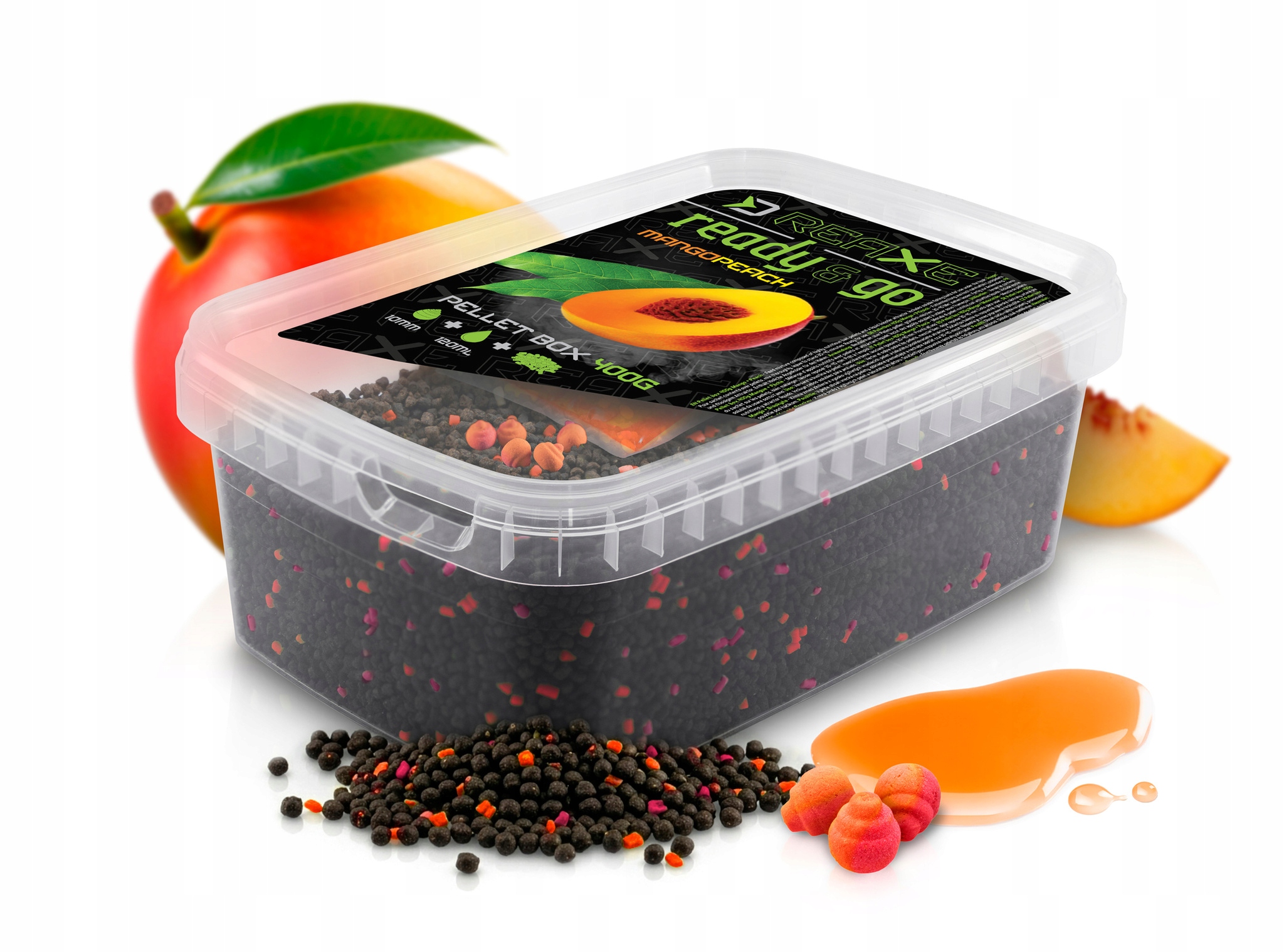 Pellet Delphin Box Reaxe Redy Go Mango Brzoskwinia