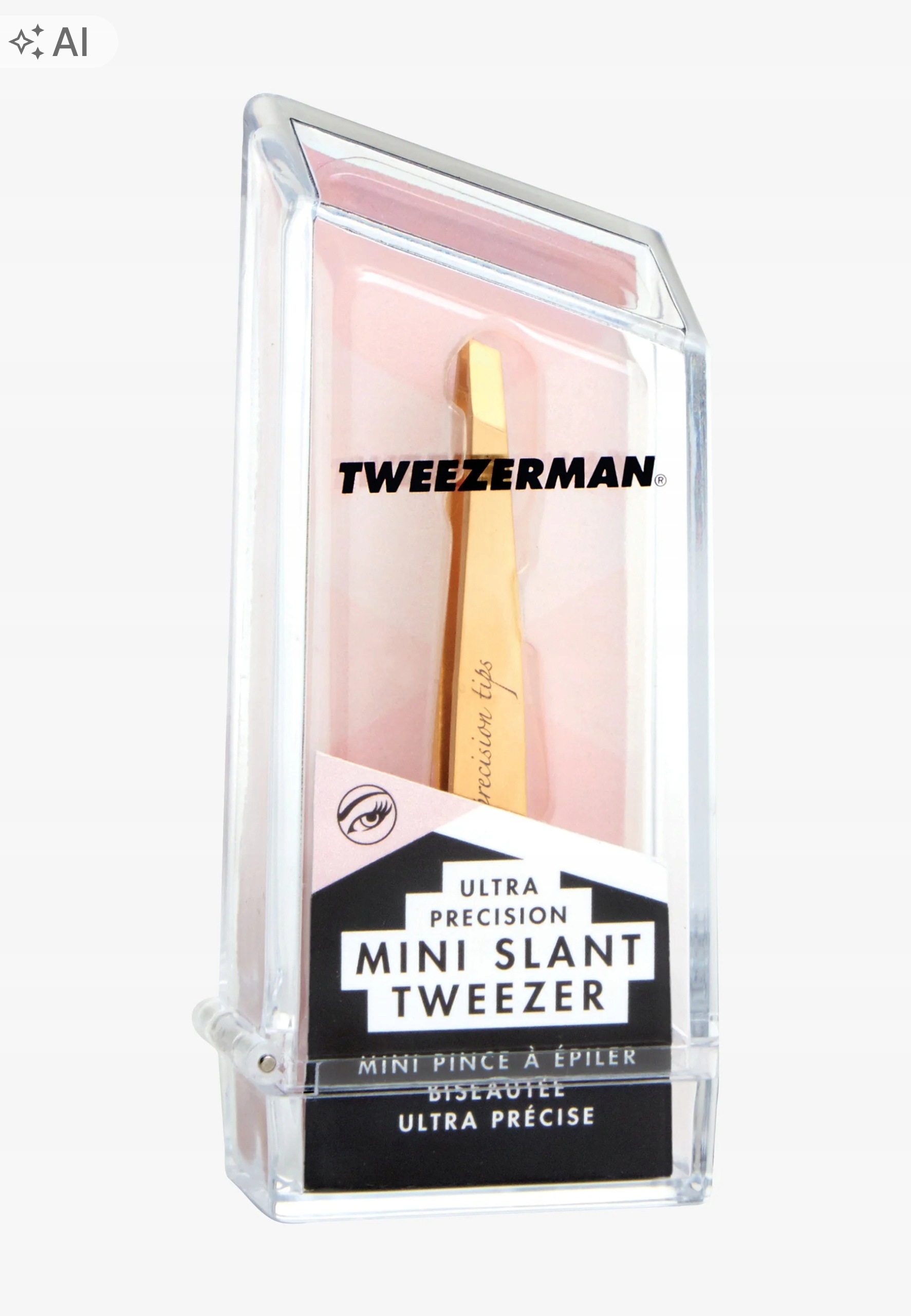 Tweezerman Ultra Precision Šikmá Pinzeta