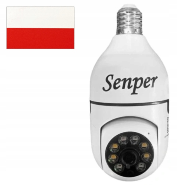 Špionážní kamera WiFi žárovka Ip E27 otočná Návod V Češtině