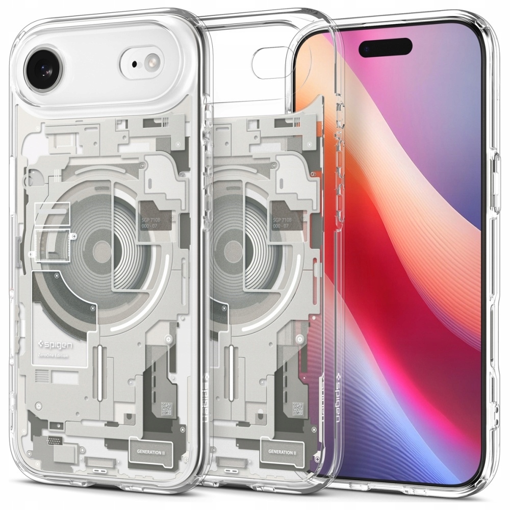 Pouzdro Spigen Ultra Hybrid Mag MagSafe pro iPhone Air zero one titanium