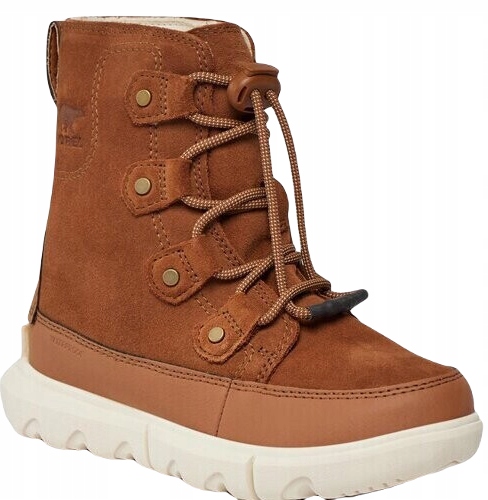 Sorel Explorer Lace Wp NY4897-242 Czarny Śniegowce Buty Jesień Zima r. 37