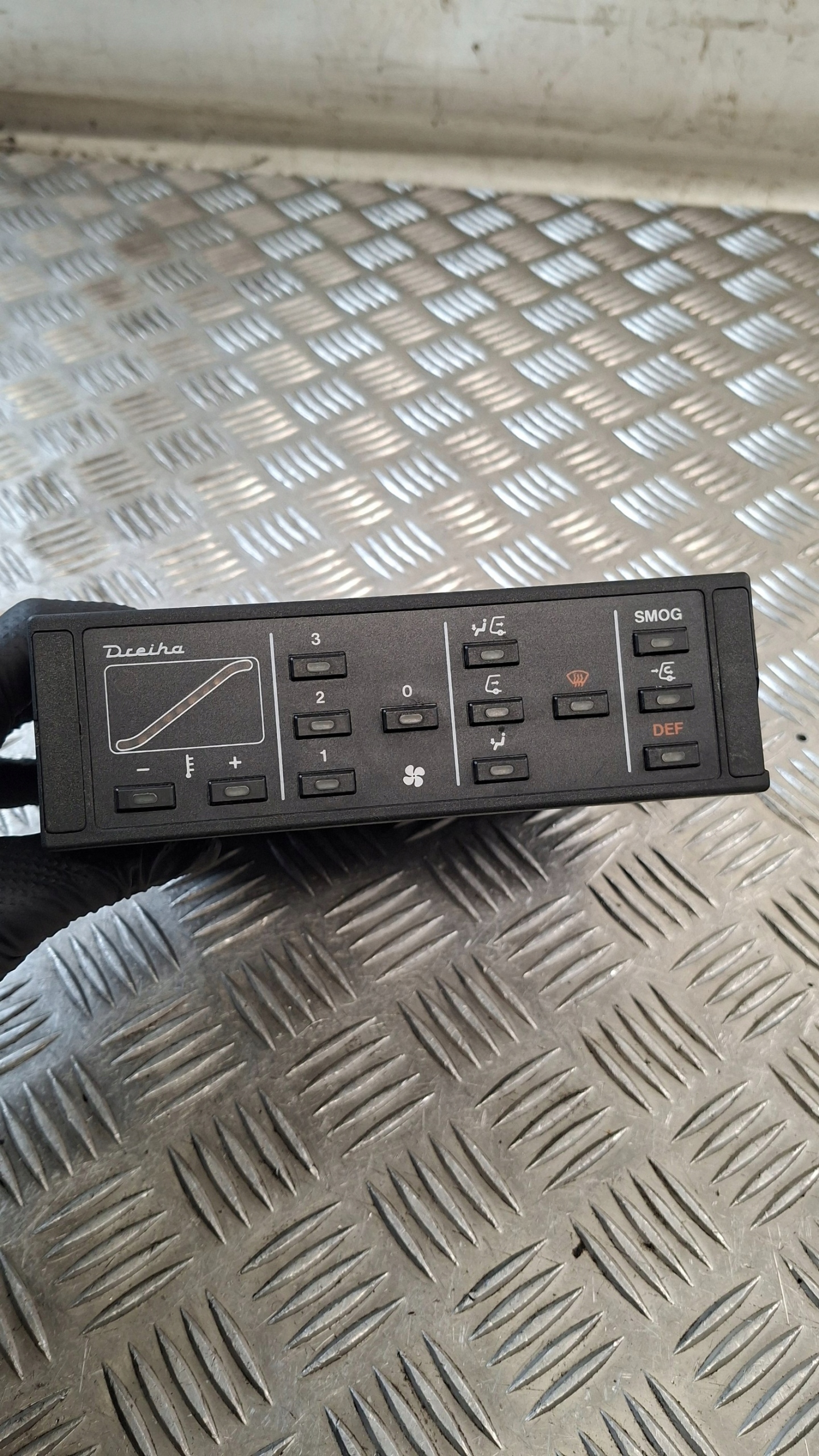 control panel klimatyzacja ogrzewaniem MAN DREIHA ITT SCHADOW