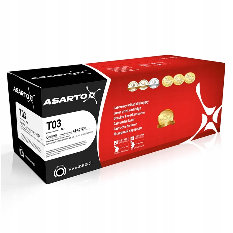 Toner Asarto do Canon T03 2725C001 51500 str black imageRUNNER Advance