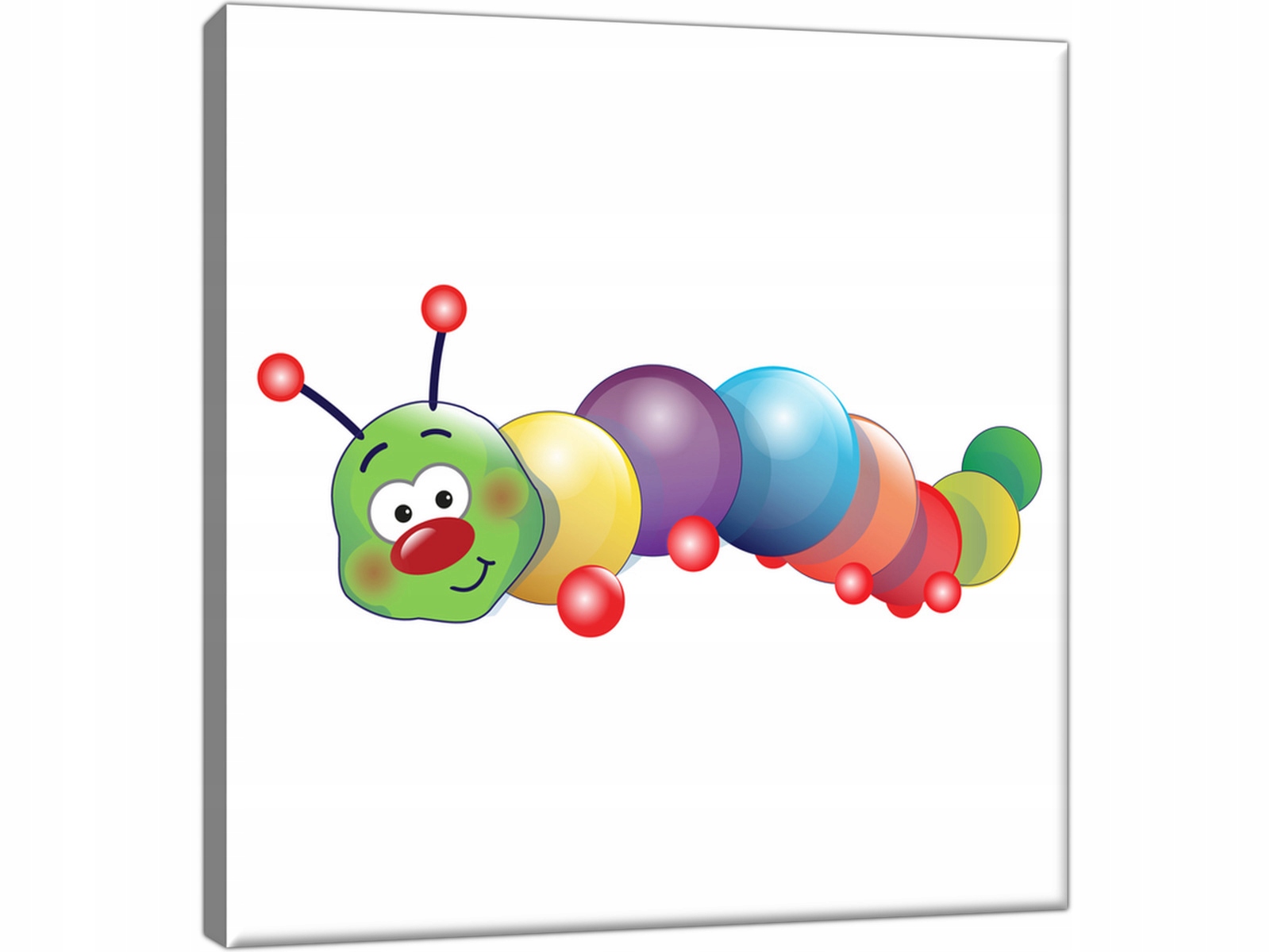 

Gąsienica 30x30 Obraz dla dziecka Dziecięcy