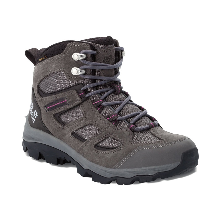 Jack Wolfskin Vojo 3 Texapor Trekingové Šedé Šněrovací Boty 39 6DA