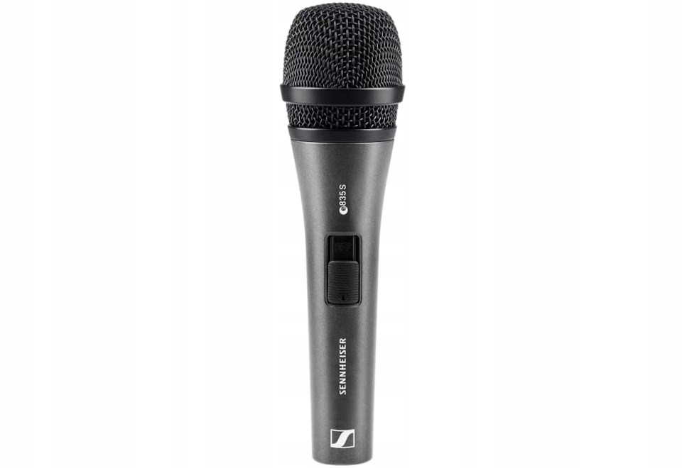 Sennheiser E 835-S Mikrofón vokálny, dynamický, vokálny