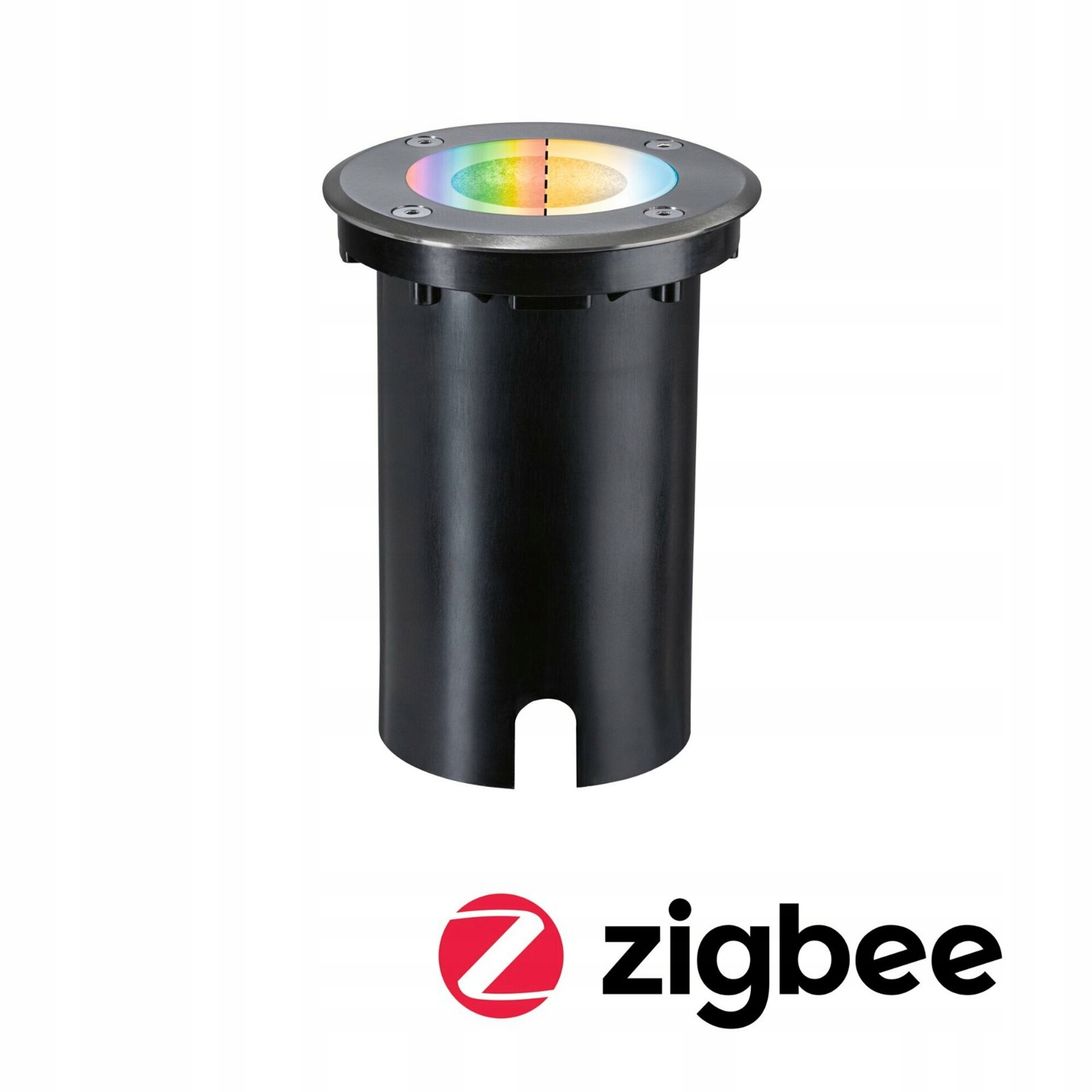Paulmann Led zemné svietidlo Smart Home Zigbee 3.0 Rgbw+ IP67, 110mm 4,9W
