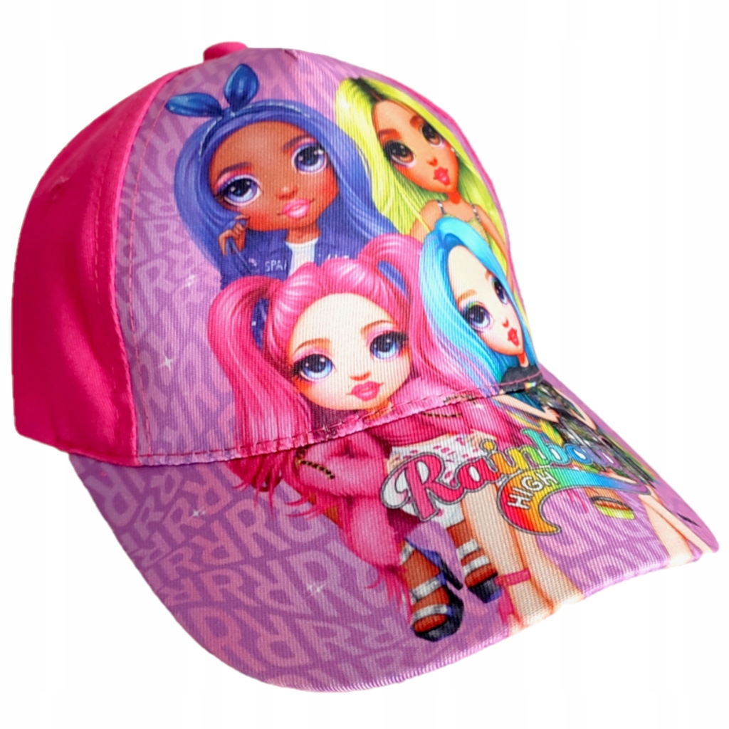 

Czapka z daszkiem dla dziewczynki Rainbow High 52