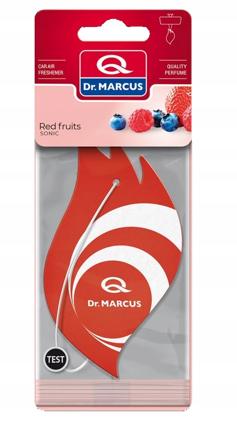 Dr. Marcus zapach do auta, zawieszka Sonic Red Fruits