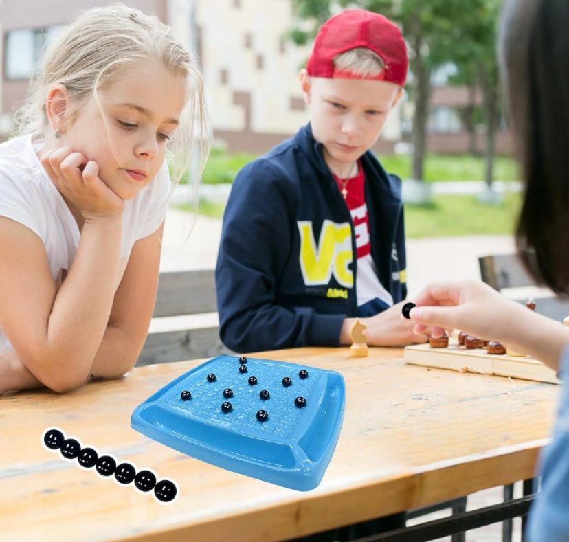 SZACHY MAGNETYCZNE KULE GRA EDUKACYJNA STRATEGICZNA RODZINNA ZESTAW PLANSZA Język instrukcji angielska