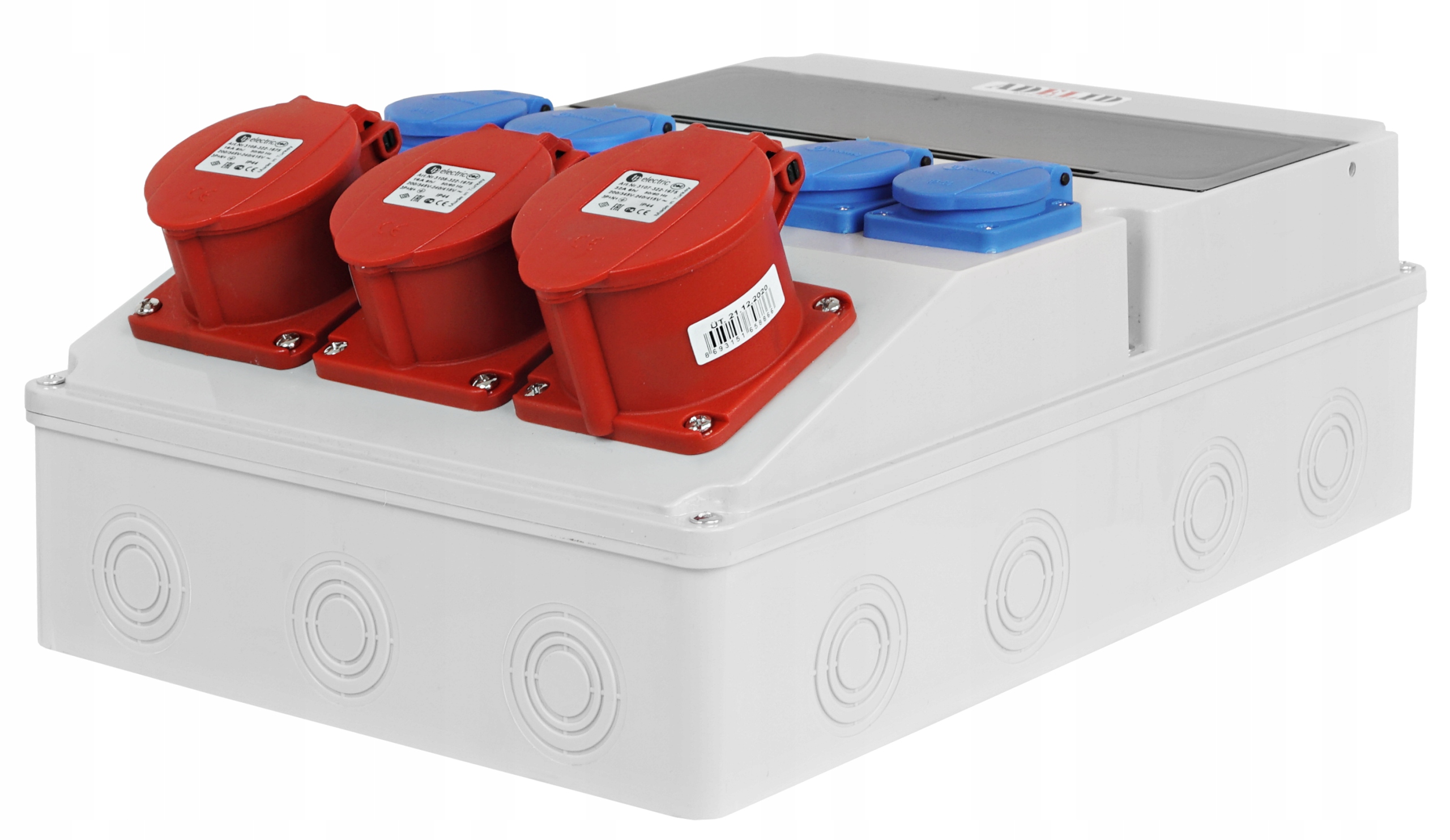 ROZDZIELNICA ROZDZIELNIA BUDOWLANA 2X16/5 1X32/5 Marka Adelid