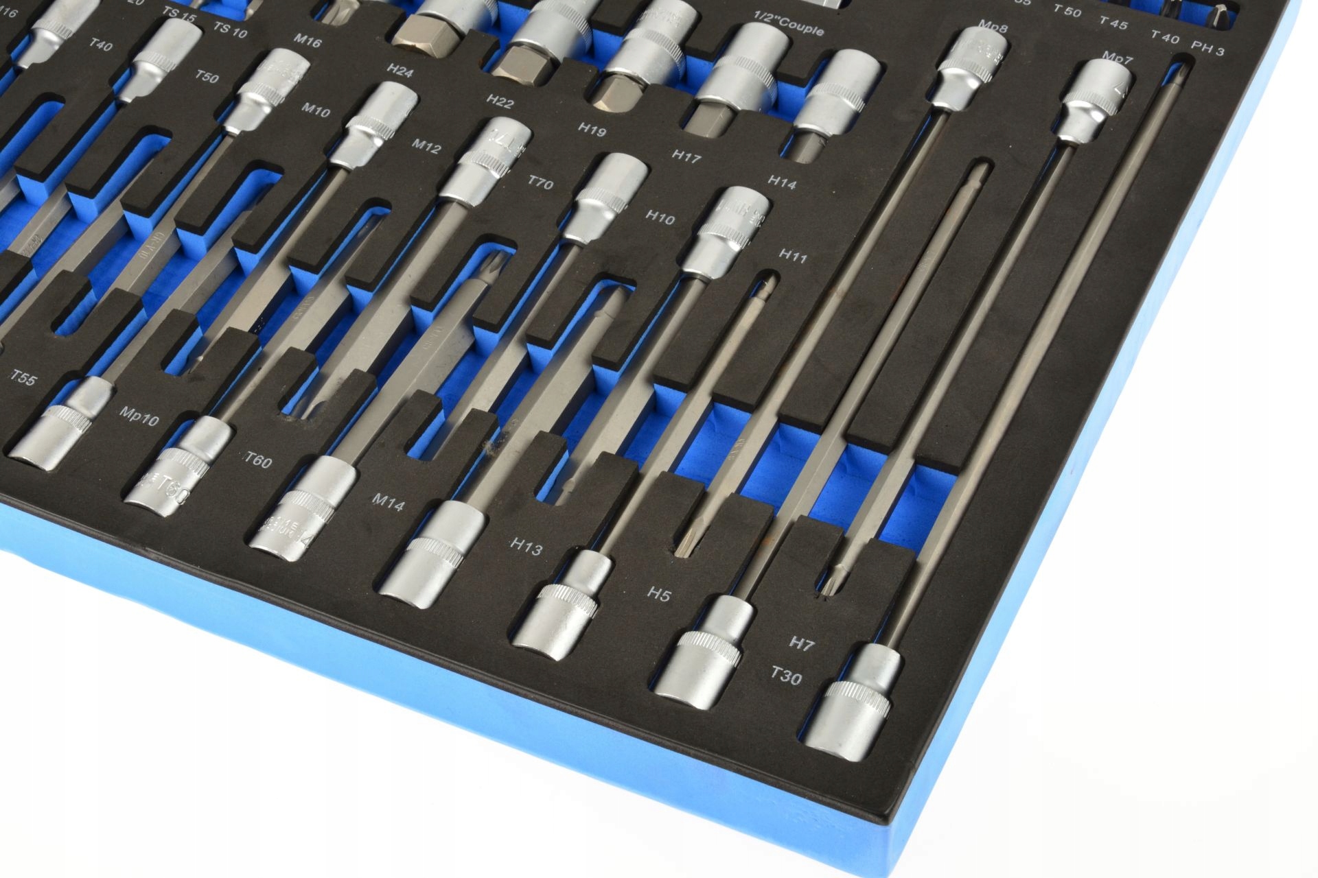 WKŁAD Z NASADKAMI TRZPIENIOWYMI TORX SPLINE IMBUS GEKO G10833B Marka Geko